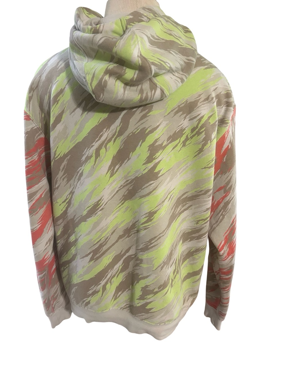 Nike Camo Hoodie Neon Green
Orange Swoosh Pullover Sweatshirt Size Large - Picture 4 of 9